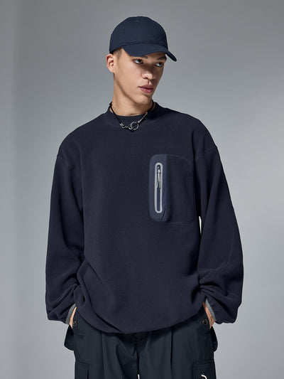 Tech Zip Crewneck